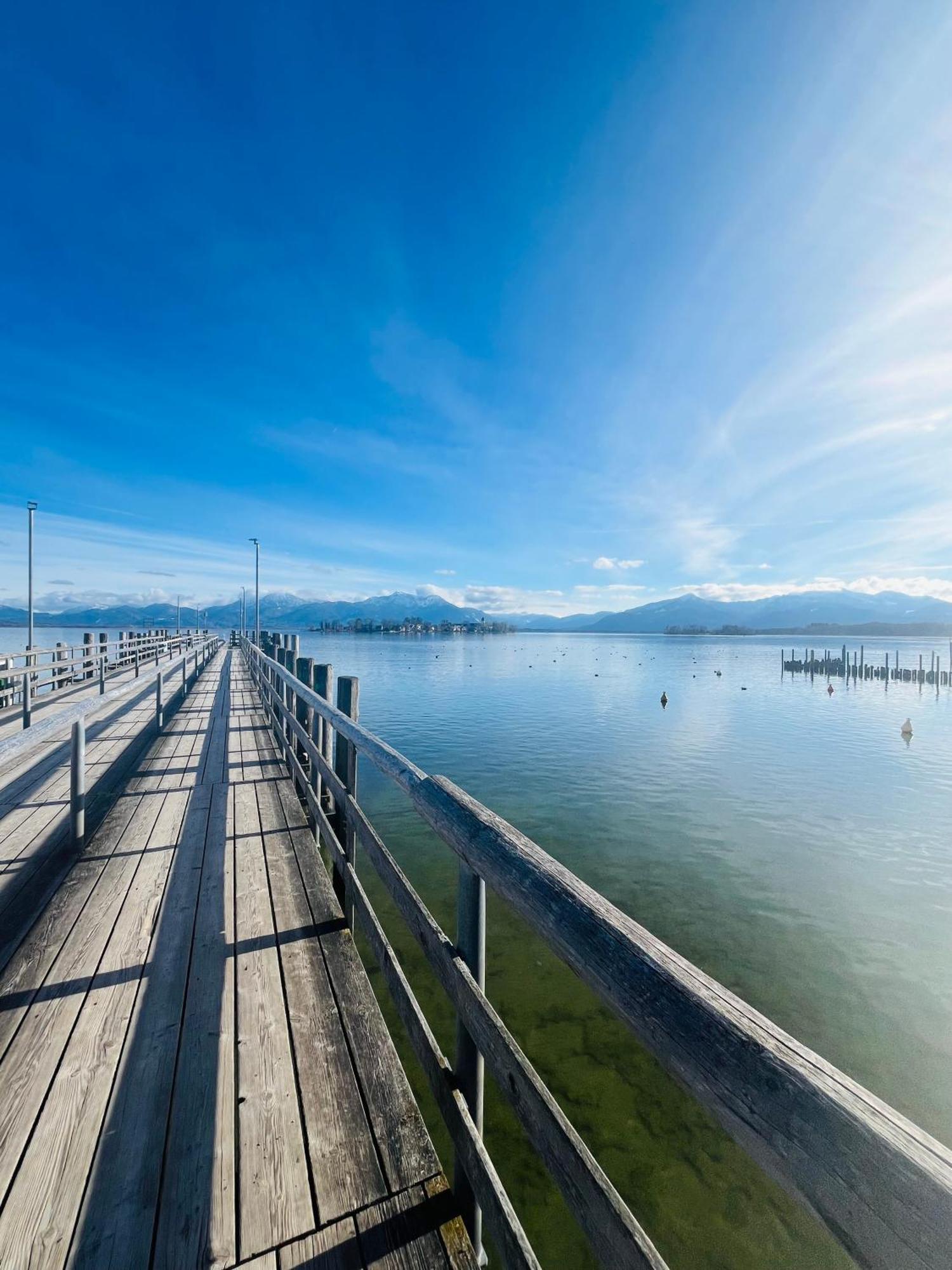 Ferienwohnung Arte Hafen Prien am Chiemsee Exteriör bild